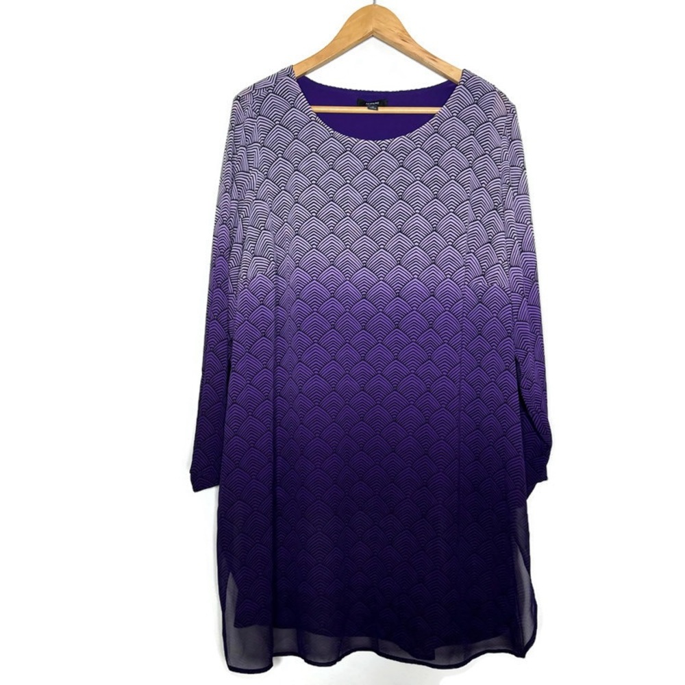 Purple Ombre Women's Top